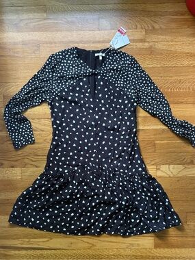 Rebecca Taylor polka dot silk dress